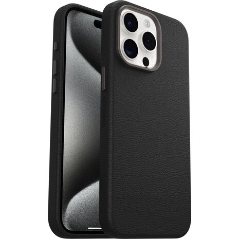 Otterbox OtterBox Symmetry iPhone 15 Pro Max Hülle Cactus Leder (Schwarz) Otterbox OtterBox Symmetry iPhone 15 Pro Max Hülle Cactus Leder (Schwarz)