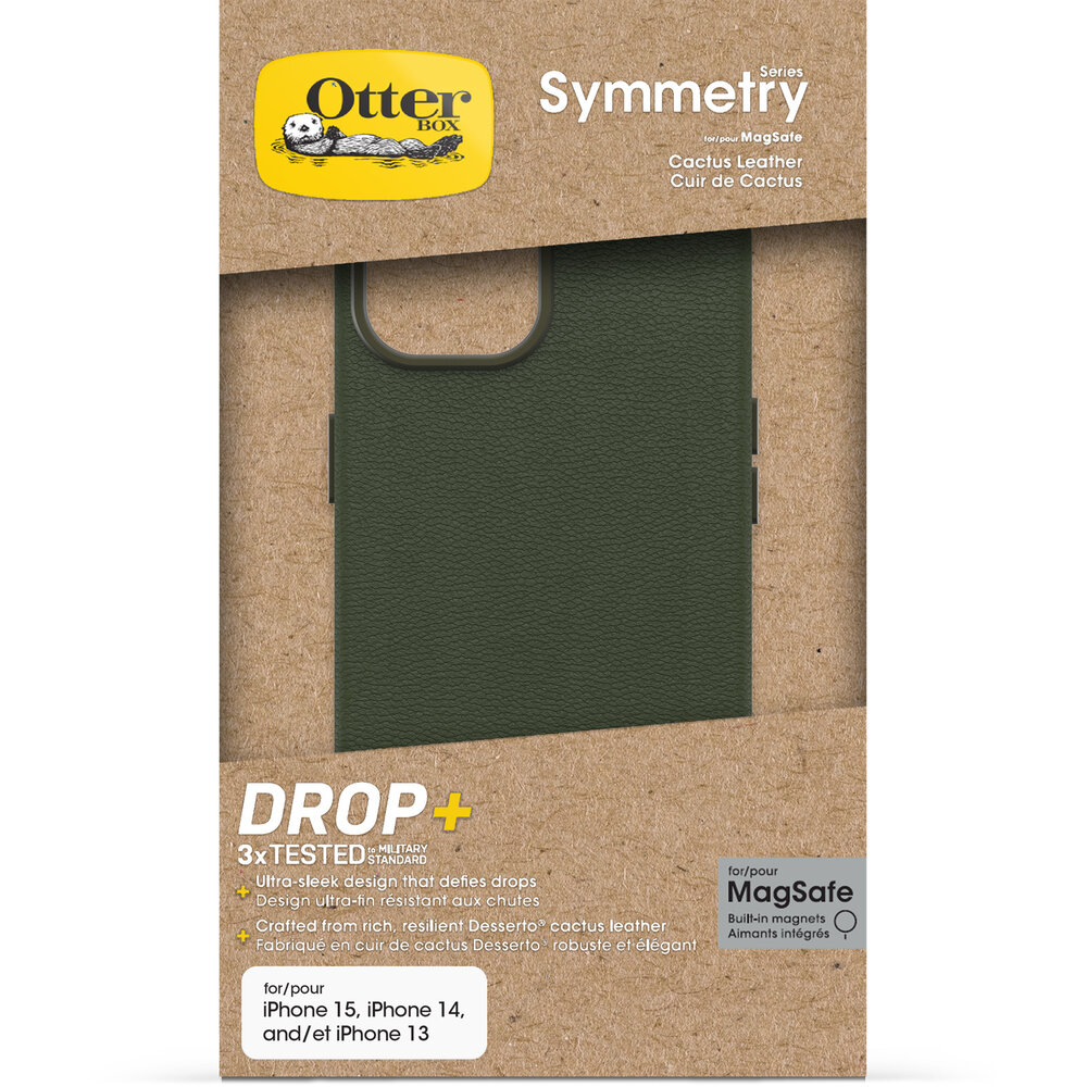 Otterbox OtterBox Symmetry iPhone 14 Hülle Cactus Leder (Grün) Otterbox OtterBox Symmetry iPhone 14 Hülle Cactus Leder (Grün)