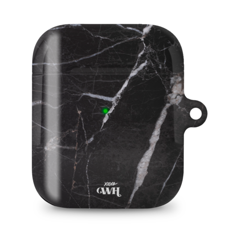 xoxo Wildhearts xoxo Wildhearts AirPods - Marble Black Mood Hülle xoxo Wildhearts xoxo Wildhearts AirPods - Marble Black Mood Hülle