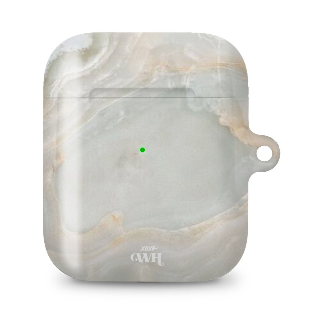 xoxo Wildhearts xoxo Wildhearts AirPods - Marble Green Illusion Hülle xoxo Wildhearts xoxo Wildhearts AirPods - Marble Green Illusion Hülle