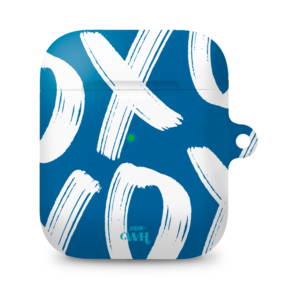 xoxo Wildhearts xoxo Wildhearts AirPods - Can't Talk Now Blue Hülle xoxo Wildhearts xoxo Wildhearts AirPods - Can't Talk Now Blue Hülle