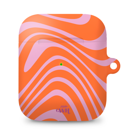 xoxo Wildhearts xoxo Wildhearts AirPods - Boogie Wonderland Orange Hülle xoxo Wildhearts xoxo Wildhearts AirPods - Boogie Wonderland Orange Hülle