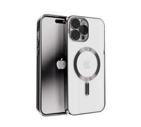 Coverzs iPhone 12 Magsafe Hülle mit Kameraschutz (Schwarz)