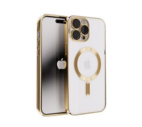 Coverzs iPhone 14 Pro Magsafe Hülle mit Kameraschutz (Gold)