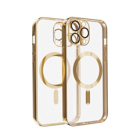 Coverzs Coverzs iPhone 14 Pro Magsafe Hülle mit Kameraschutz (Gold) Coverzs Coverzs iPhone 14 Pro Magsafe Hülle mit Kameraschutz (Gold)
