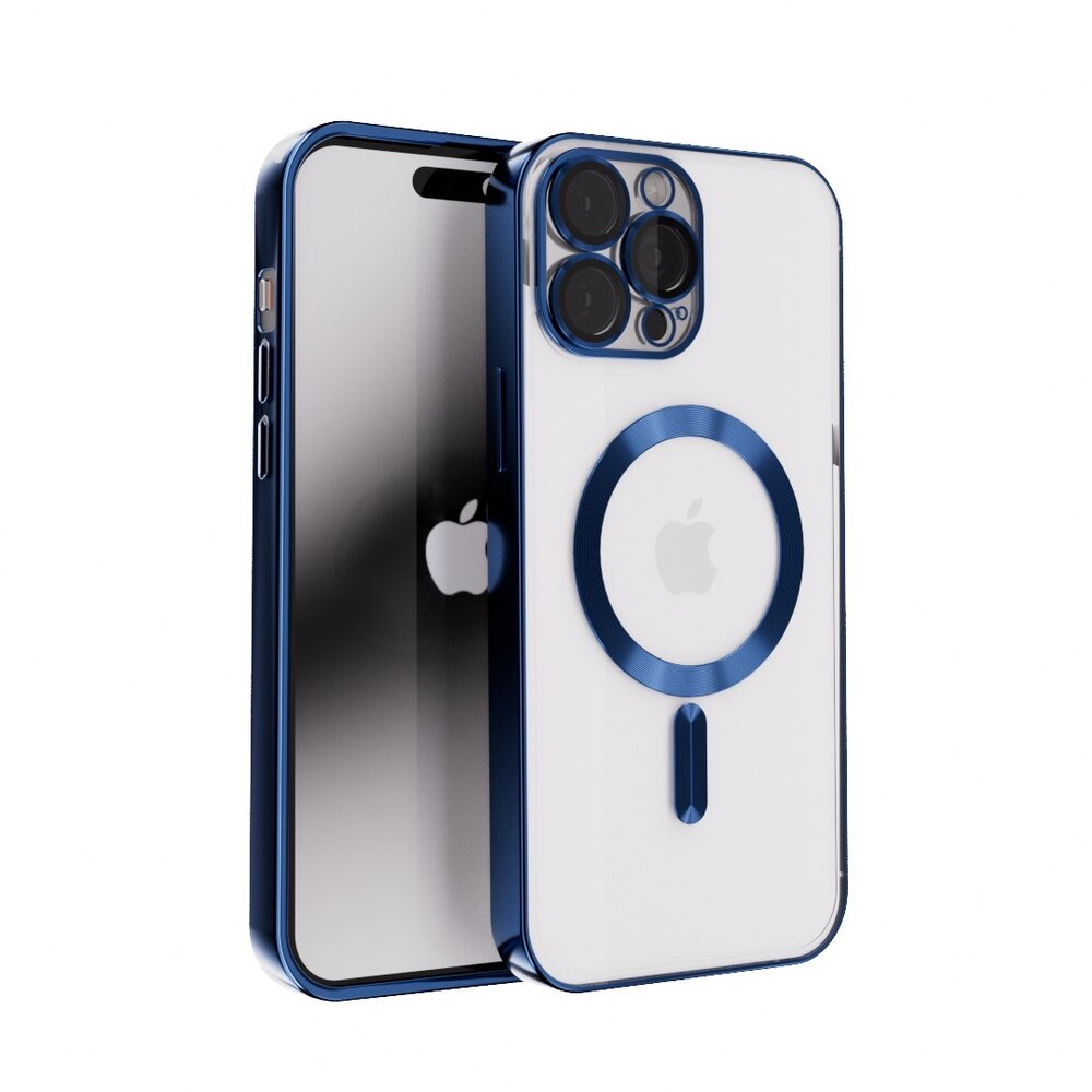 Coverzs Coverzs iPhone 14 Pro Magsafe Hülle mit Kameraschutz (Blau) Coverzs Coverzs iPhone 14 Pro Magsafe Hülle mit Kameraschutz (Blau)