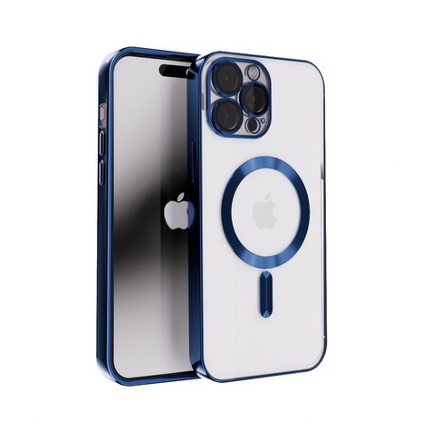 Coverzs Coverzs iPhone 14 Pro Magsafe Hülle mit Kameraschutz (Blau) Coverzs Coverzs iPhone 14 Pro Magsafe Hülle mit Kameraschutz (Blau)