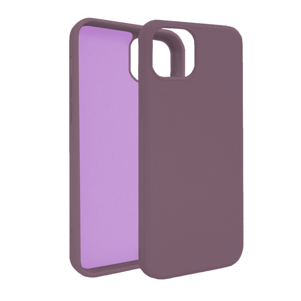 ShieldCase® ShieldCase iPhone 13 Silikonhülle (Lila Traube)