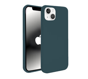 ShieldCase® iPhone 13 Silikonhülle (Dunkelblau)