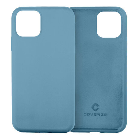 Coverzs Coverzs Luxus Liquid Silikon Case iPhone 11 (Hellblau) Coverzs Coverzs Luxus Liquid Silikon Case iPhone 11 (Hellblau)