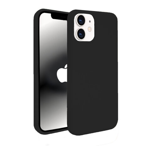 ShieldCase® ShieldCase iPhone 12 Silikon Case (schwarz)