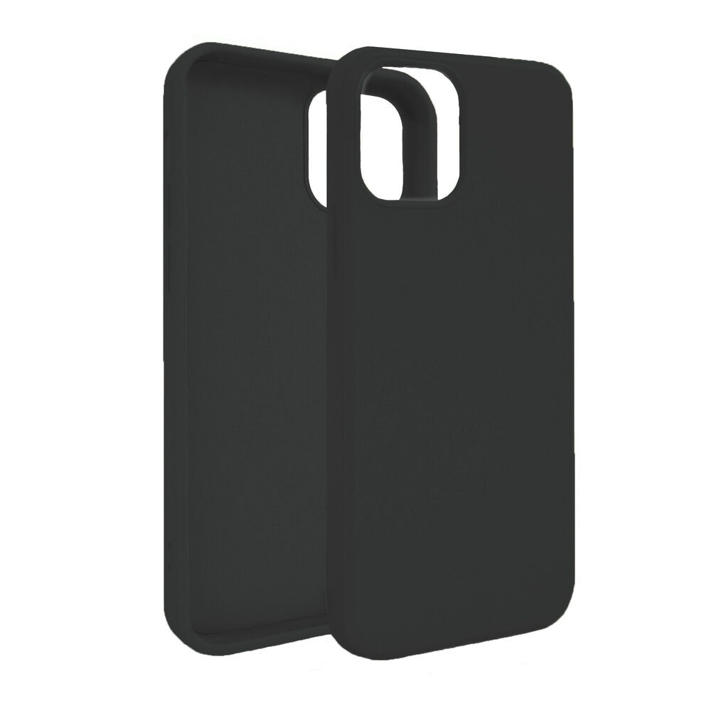 ShieldCase® ShieldCase iPhone 12 Silikon Case (schwarz)