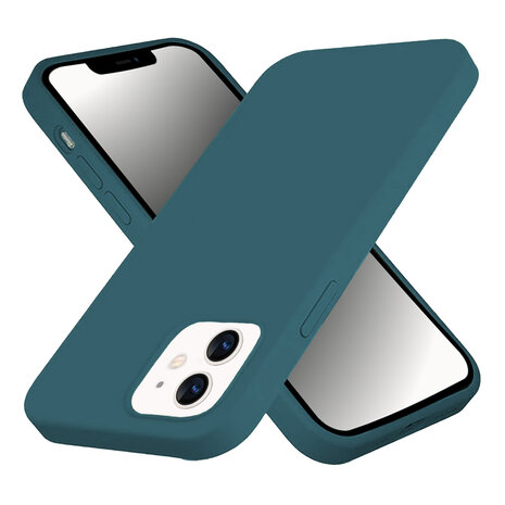 ShieldCase® ShieldCase iPhone 12 Silikon Case (blau) ShieldCase® ShieldCase iPhone 12 Silikon Case (blau)
