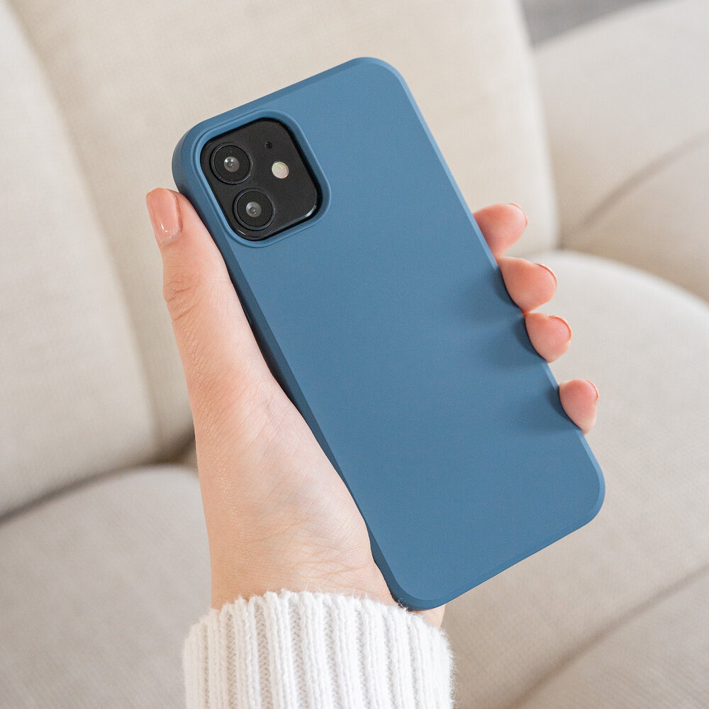 ShieldCase® ShieldCase iPhone 12 Silikon Case (blau) ShieldCase® ShieldCase iPhone 12 Silikon Case (blau)