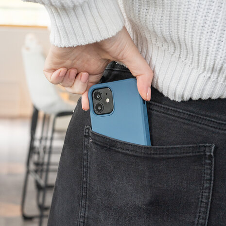 ShieldCase® ShieldCase iPhone 12 Silikon Case (blau) ShieldCase® ShieldCase iPhone 12 Silikon Case (blau)