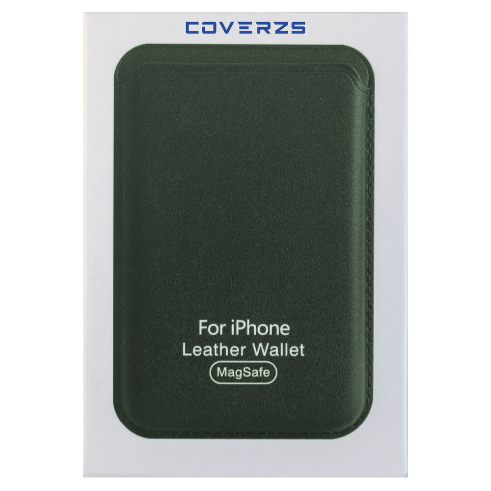Coverzs Coverzs Luxus MagSafe Wallet (Dunkelgrün) Coverzs Coverzs Luxus MagSafe Wallet (Dunkelgrün)