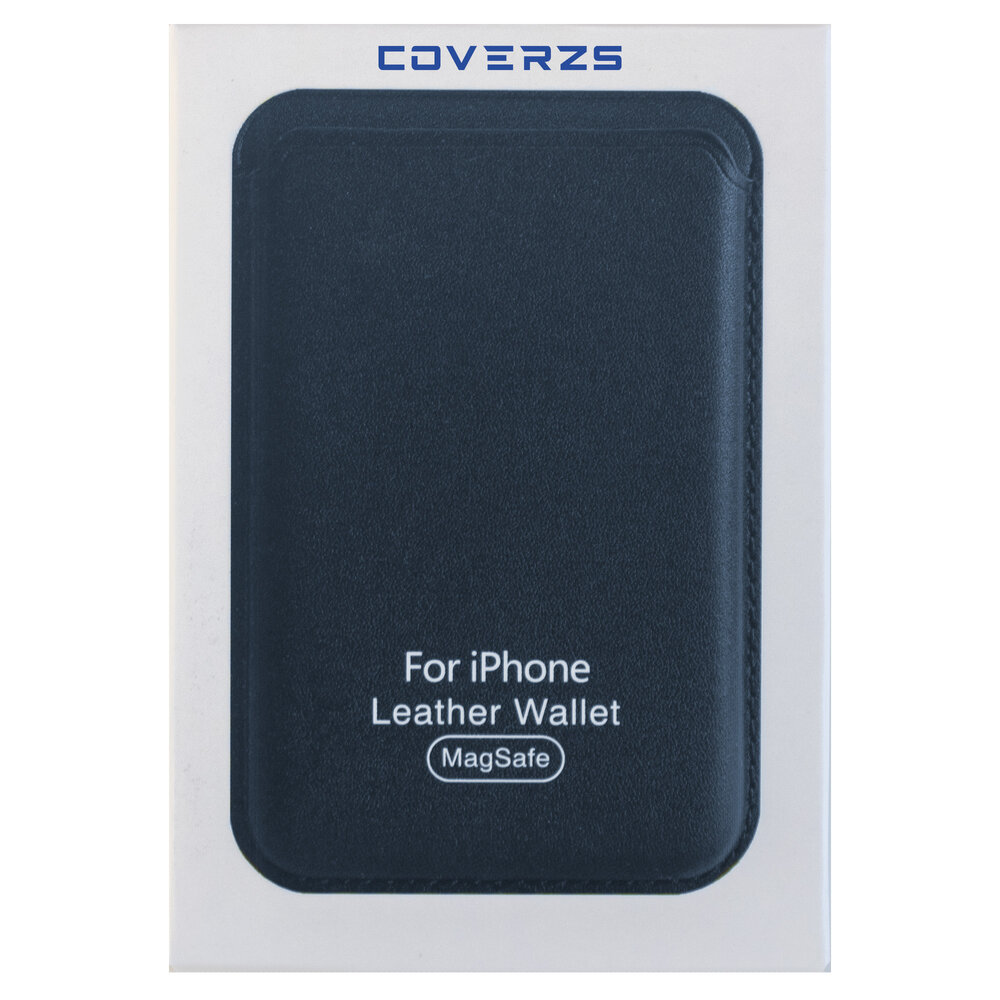 Coverzs Coverzs Luxus MagSafe Wallet (Blau)