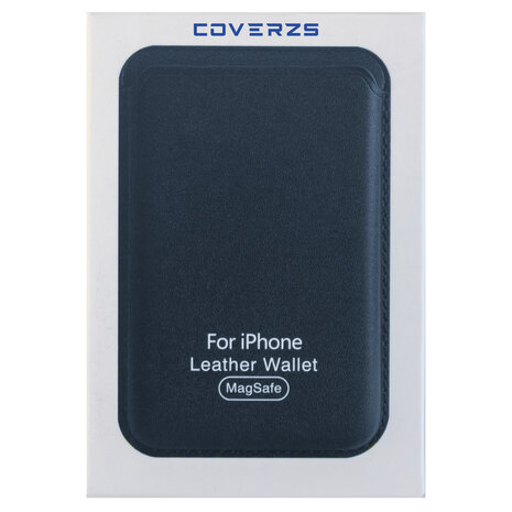 Coverzs Coverzs Luxus MagSafe Wallet (Blau)