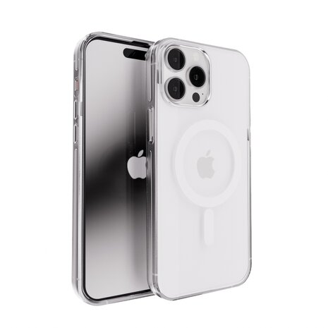Coverzs Coverzs iPhone 15 Pro Clear Metallic Hülle mit Magsafe (Silber) Coverzs Coverzs iPhone 15 Pro Clear Metallic Hülle mit Magsafe (Silber)