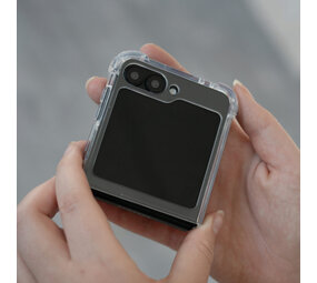 ShieldCase® Samsung Galaxy Z Flip 6 / Z Flip 7 FE TPU Shock Case (Transparent)