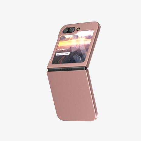 ShieldCase® ShieldCase Samsung Galaxy Z Flip 6 / Z Flip 7 FE Slim Hülle (Roségold)