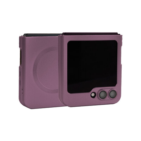 ShieldCase® ShieldCase Samsung Galaxy Z Flip 6 Matte Hülle mit Kameraabdeckung (Lila) ShieldCase® ShieldCase Samsung Galaxy Z Flip 6 Matte Hülle mit Kameraabdeckung (Lila)