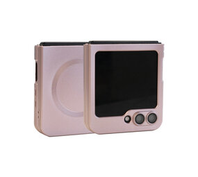 ShieldCase® Samsung Galaxy Z Flip 6 / Z Flip 7 FE Matte Hülle mit Kameraabdeckung (Rosa)