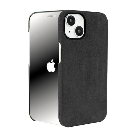 Coverzs Coverzs iPhone 14 Alcantara MagSafe Hülle (Schwarz) Coverzs Coverzs iPhone 14 Alcantara MagSafe Hülle (Schwarz)