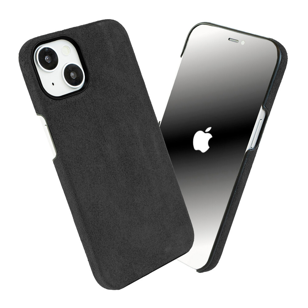 Coverzs Coverzs iPhone 14 Alcantara MagSafe Hülle (Schwarz) Coverzs Coverzs iPhone 14 Alcantara MagSafe Hülle (Schwarz)