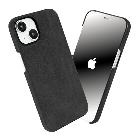 Coverzs Coverzs iPhone 14 Alcantara MagSafe Hülle (Schwarz) Coverzs Coverzs iPhone 14 Alcantara MagSafe Hülle (Schwarz)
