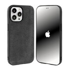 Coverzs Coverzs iPhone 15 Pro Max Alcantara & TPU MagSafe Hülle (Schwarz)