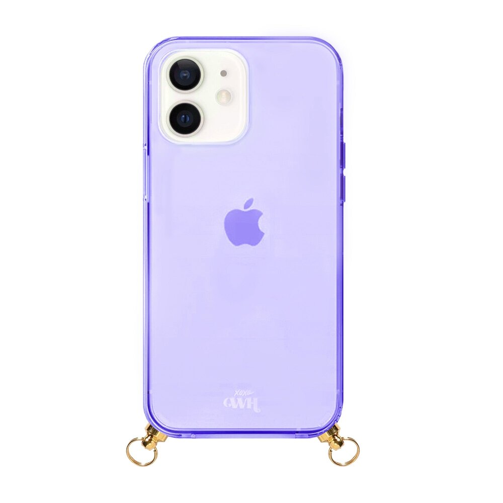 xoxo Wildhearts xoxo Wildhearts iPhone 11 Lila Hülle mit Rainbow Vibes Kordel xoxo Wildhearts xoxo Wildhearts iPhone 11 Lila Hülle mit Rainbow Vibes Kordel