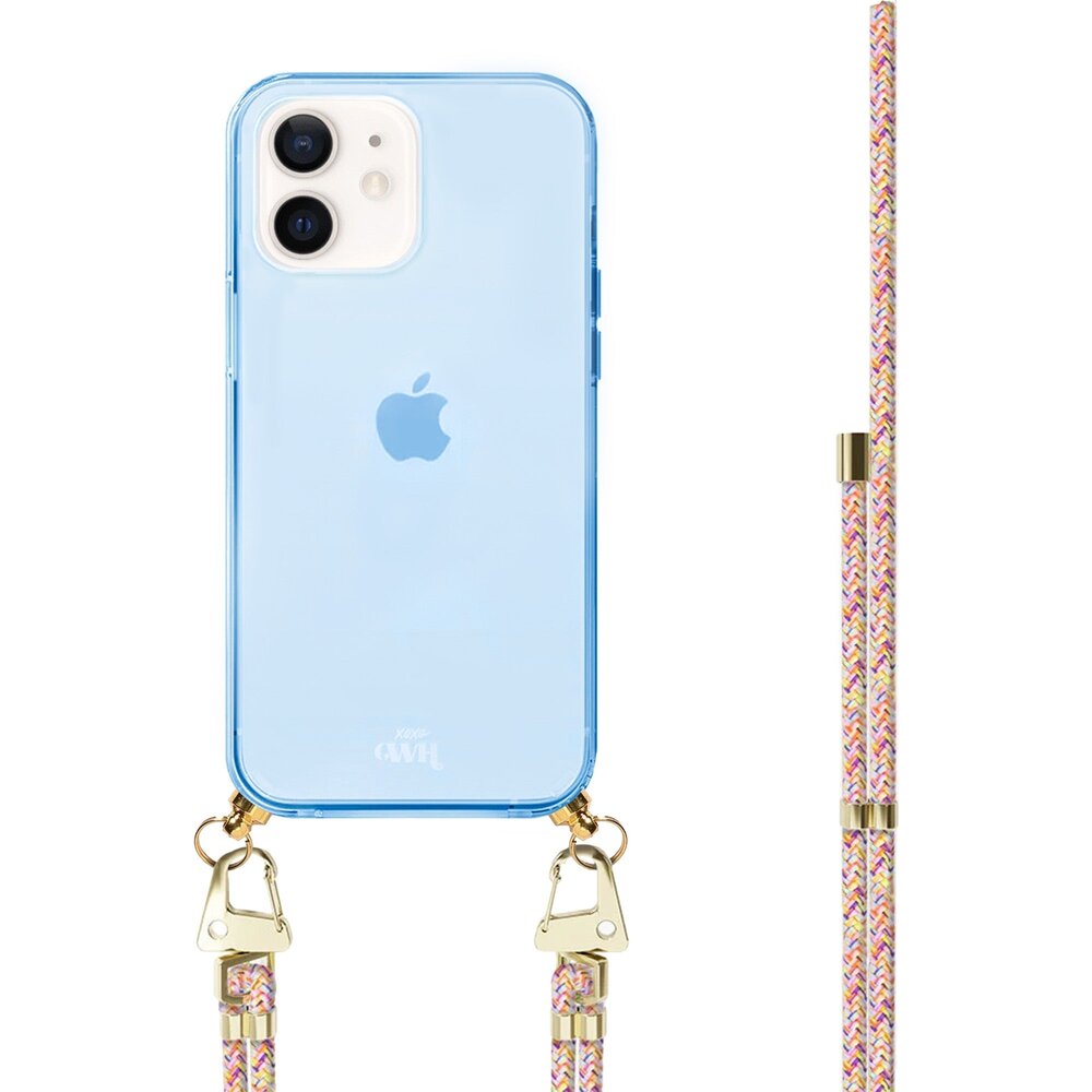 xoxo Wildhearts xoxo Wildhearts iPhone 11 Blau Hülle mit Rainbow Vibes Kordel xoxo Wildhearts xoxo Wildhearts iPhone 11 Blau Hülle mit Rainbow Vibes Kordel
