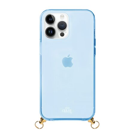 xoxo Wildhearts xoxo Wildhearts iPhone 12 Pro Blau Hülle mit Rainbow Vibes Kordel xoxo Wildhearts xoxo Wildhearts iPhone 12 Pro Blau Hülle mit Rainbow Vibes Kordel
