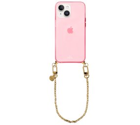 xoxo Wildhearts iPhone 13 Rosa Hülle  mit kurzer Dreamy Kordel xoxo Wildhearts iPhone 13 Rosa Hülle  mit kurzer Dreamy Kordel