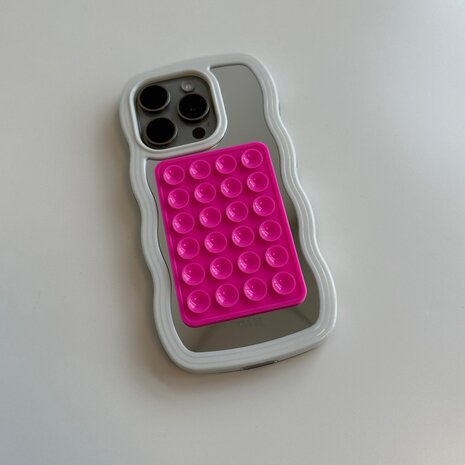 xoxo Wildhearts xoxo Wildhearts Stick On Me Square - Dunkelrosa