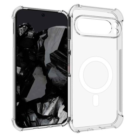 ShieldCase® ShieldCase Google Pixel 9 Pro Magsafe Shock Hülle (Transparent) ShieldCase® ShieldCase Google Pixel 9 Pro Magsafe Shock Hülle (Transparent)