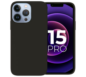 Ceezs Hülle Silikon iPhone 16 Pro (Schwarz) Ceezs Hülle Silikon iPhone 16 Pro (Schwarz)