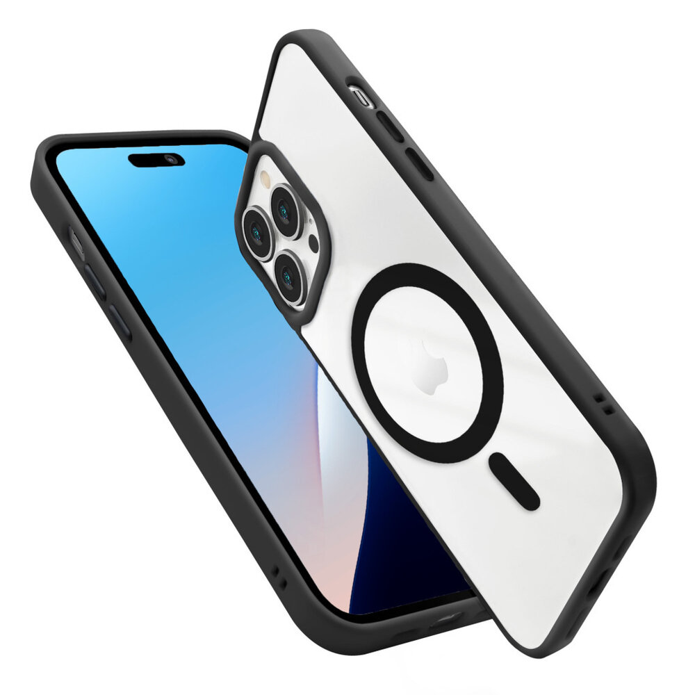ShieldCase® ShieldCase MagSafe Hülle mit Farbiger Rand iPhone 16 Pro (Schwarz) ShieldCase® ShieldCase MagSafe Hülle mit Farbiger Rand iPhone 16 Pro (Schwarz)