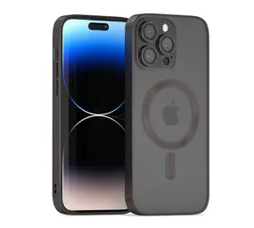 Coverzs MagSafe Hülle mit Kameraschutz iPhone 16 Pro Max (Schwarz)