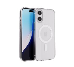 Coverzs TPU & Acrylic MagSafe Hülle iPhone 16 (Transparent)