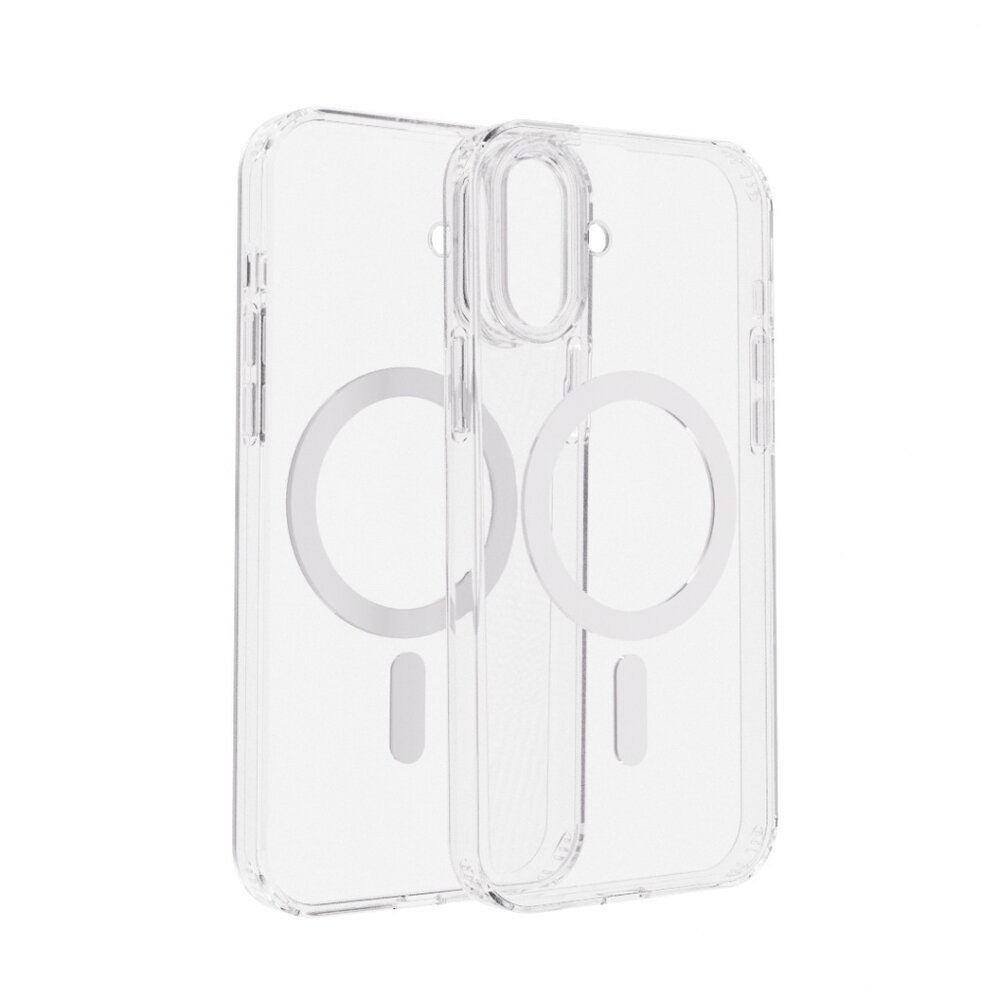 Coverzs Coverzs TPU & Acrylic MagSafe Hülle iPhone 16 (Transparent) Coverzs Coverzs TPU & Acrylic MagSafe Hülle iPhone 16 (Transparent)