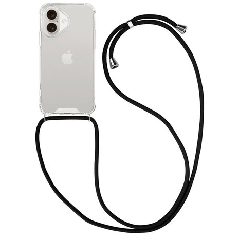 ShieldCase® ShieldCase Shock Case mit Band iPhone 16 (Transparent)