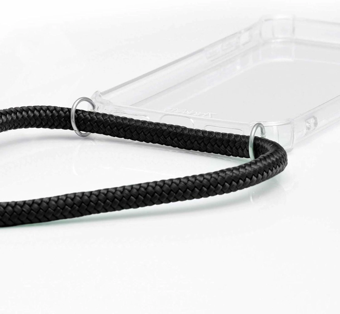 ShieldCase® ShieldCase Shock Case mit Band iPhone 16 (Transparent)