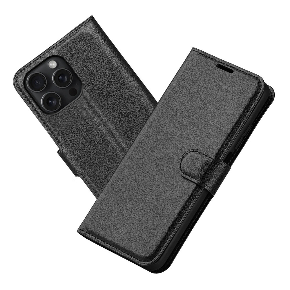 ShieldCase® ShieldCase Book Case iPhone 16 Pro Max (Schwarz)