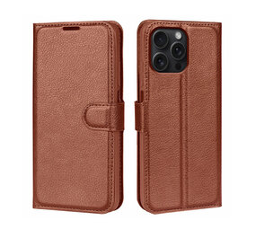 ShieldCase® Book Case iPhone 16 Pro Max (Braun)