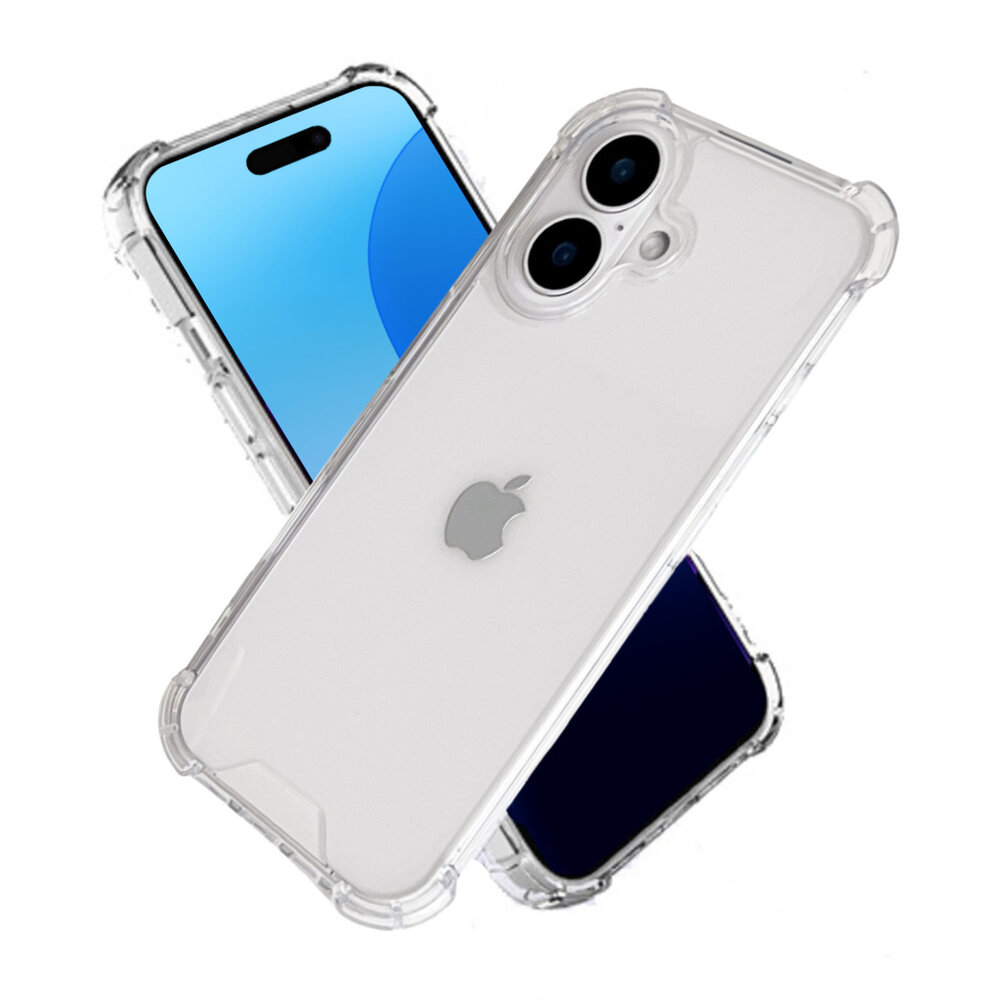 Ceezs Ceezs TPU Shock Case iPhone 16 Plus (Transparent) Ceezs Ceezs TPU Shock Case iPhone 16 Plus (Transparent)
