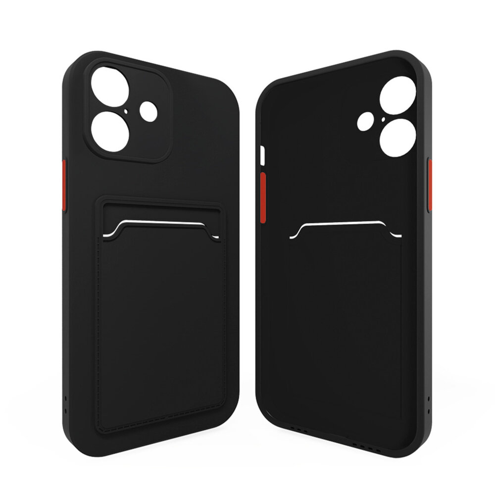 ShieldCase® ShieldCase Back Cover mit Kartenfach iPhone 16 (Schwarz) ShieldCase® ShieldCase Back Cover mit Kartenfach iPhone 16 (Schwarz)
