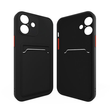 ShieldCase® ShieldCase Back Cover mit Kartenfach iPhone 16 (Schwarz) ShieldCase® ShieldCase Back Cover mit Kartenfach iPhone 16 (Schwarz)