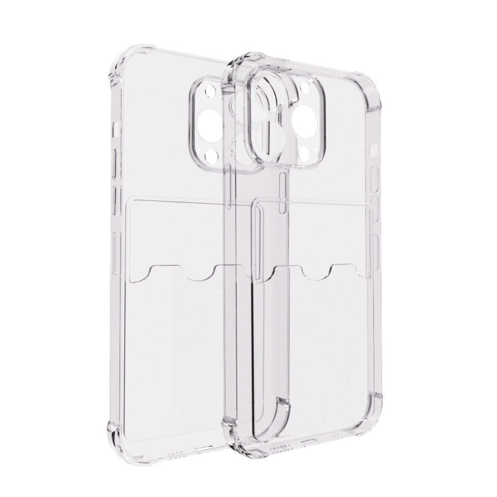 ShieldCase® ShieldCase TPU Hülle mit Kartenfach iPhone 16 Pro (Transparent) ShieldCase® ShieldCase TPU Hülle mit Kartenfach iPhone 16 Pro (Transparent)